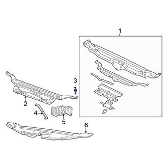 Chrysler OE - Radiator Support Tie Bar Bolt