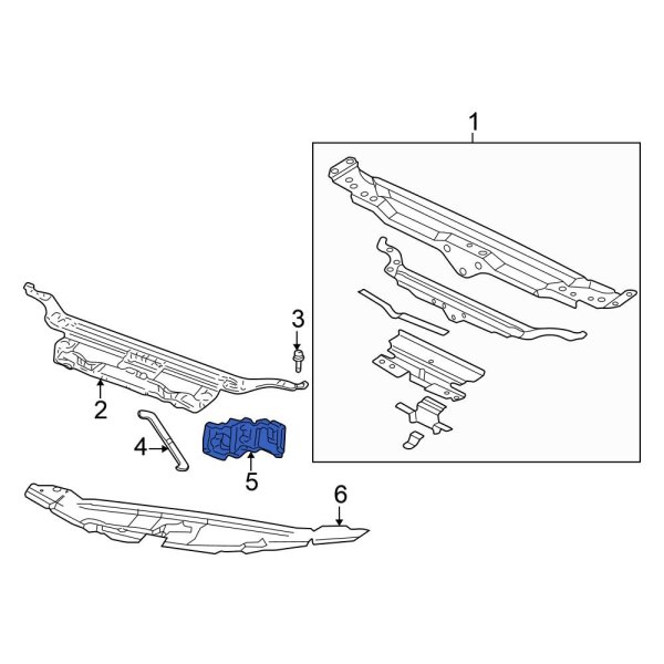 Radiator Support Side Panel