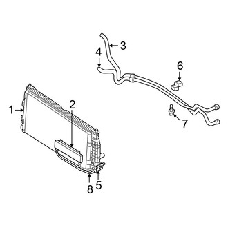 Chrysler OE - Cooling - Trans Oil Cooler (2.7L)