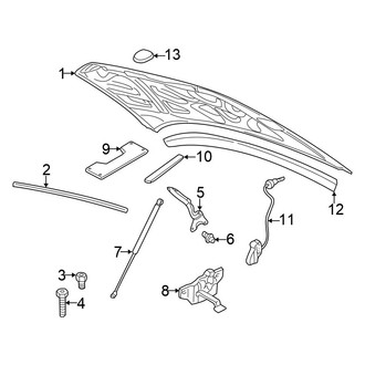 Chrysler OE - Hood & Components