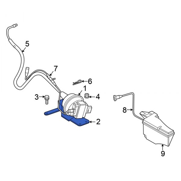 Cruise Control Servo Bracket