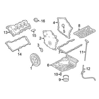 Chrysler OE - Engine / Transaxle - Engine Parts (2.7L)