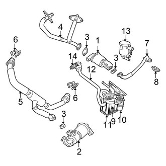 Chrysler OE - Emission System - Emission Components (3.5L)