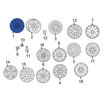 Chrysler OE - Spare Tire
