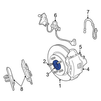 Chrysler OE - CV Joint Nut