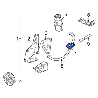 Chrysler OE - Front Power Steering Line