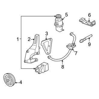 Chrysler OE - Steering Gear & Linkage - Pump & Hoses