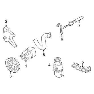 Chrysler OE - Steering Gear & Linkage - Pump & Hoses