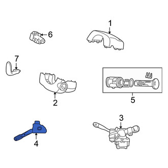 Chrysler OE - Turn Signal & Combination Lever