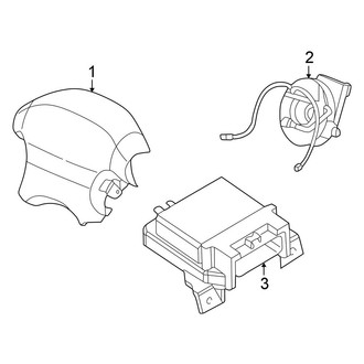 Chrysler OE - Restraint Systems - Air Bag Components