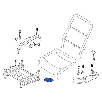 Chrysler OE - Front Power Seat Control Module