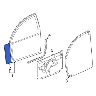 Chrysler OE - Front Left Outer Door Outer Panel