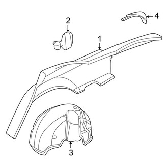 Chrysler OE - Quarter Panel & Components