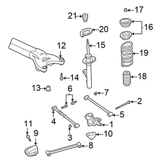 Chrysler OE - Rear Suspension - Suspension Components