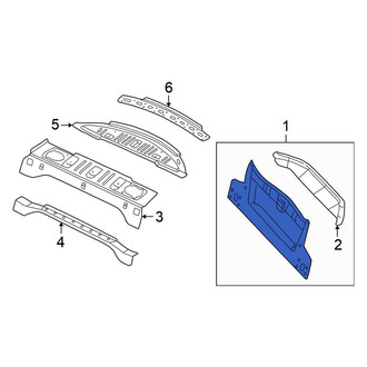 Chrysler OE - Rear Upper Rear Body Panel