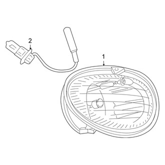 Chrysler OE - Front Lamps - Fog Lamps