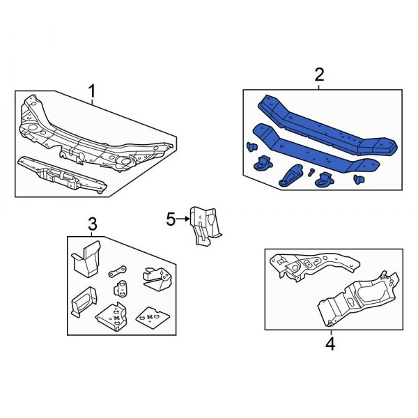 Radiator Support Tie Bar