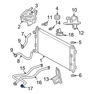 Chrysler OE - Radiator Hose Clamp