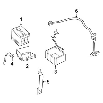 Chrysler OE - Electrical - Battery (Sedan JR Body Code)
