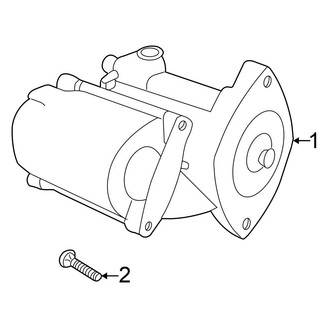 Chrysler OE - Electrical - Starter (Sedan)