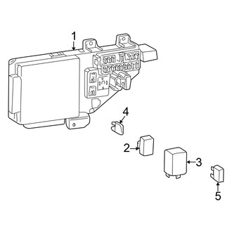 Chrysler OE - Electrical Components (Sedan)