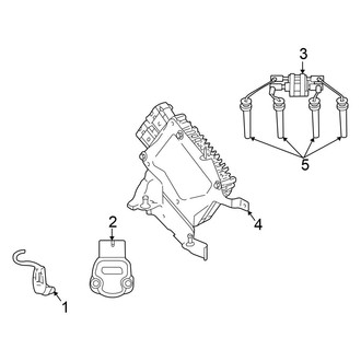 Chrysler OE - Electrical - Ignition System (LX Sedan JR Body Code X Engine VIN Character)