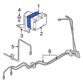 Chrysler OE - ABS Hydraulic Assembly