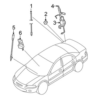 Chrysler OE - Electrical - Antenna (Sedan JR Body Code)
