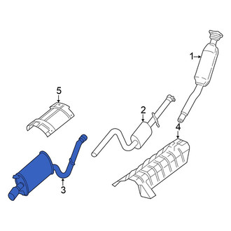 Chrysler OE - Exhaust Muffler
