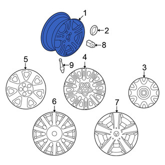 Chrysler OE - Wheel