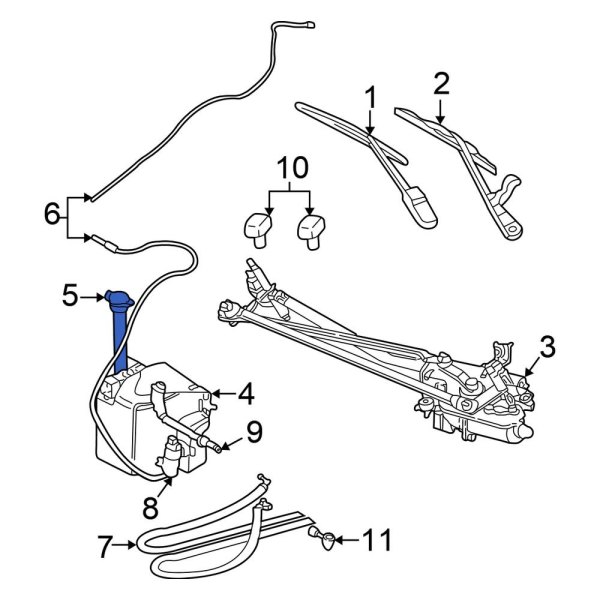 Washer Fluid Reservoir Cap