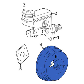 Chrysler OE - Power Brake Booster