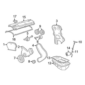 Chrysler OE - Engine / Transaxle - Engine Parts (LX Sedan JR Body Code)