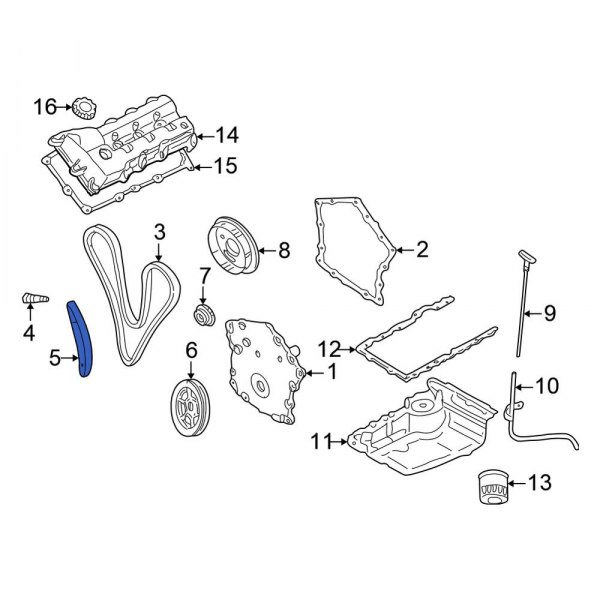 Engine Timing Chain Guide