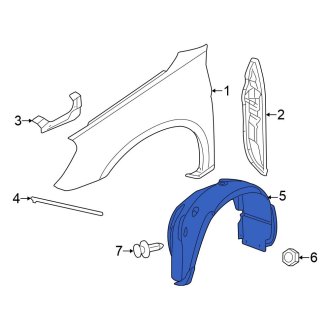 Chrysler Sebring Inner Fenders | Wells, Liners, Shields — CARiD.com