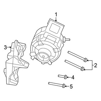 Chrysler OE - Electrical - Alternator (Sedan 2.7L)
