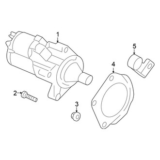Chrysler OE - Electrical - Starter (Sedan 3.5L)