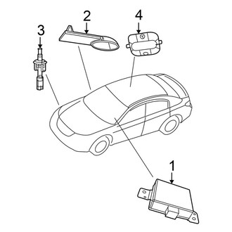 Chrysler OE - Electrical - Alarm System (Sedan)