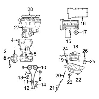Chrysler OE - Engine Oil Pump Bolt