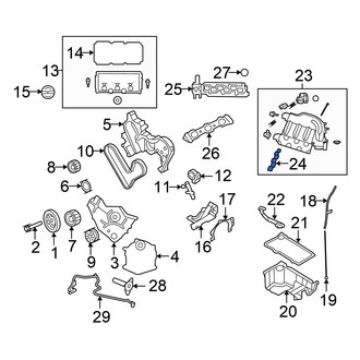 Chrysler OE - Upper Engine Intake Manifold Gasket
