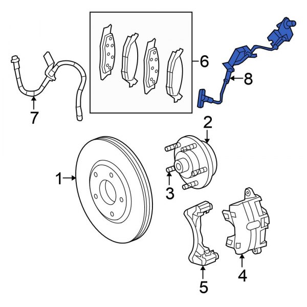 ABS Wheel Speed Sensor