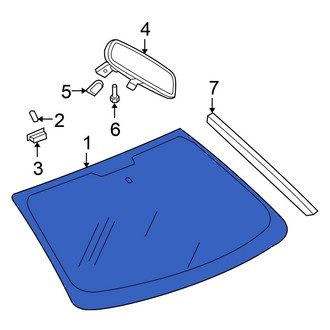 Chrysler OE - Front Windshield