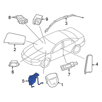 Chrysler OE - Air Bag Clockspring