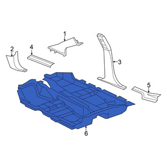 Chrysler OE - Floor Carpet