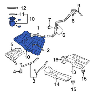 Chrysler OE - Fuel Pump and Sender Assembly