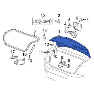 Chrysler OE - Rear Deck Lid