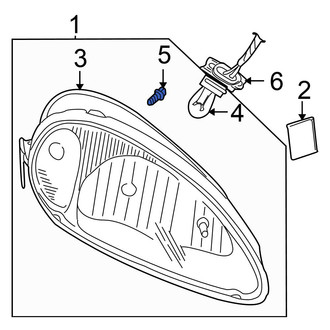 Chrysler OE - Parking Light Bulb
