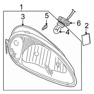 Chrysler OE - Front Lamps - Combination Lamps