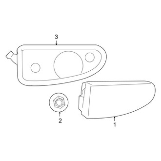 Chrysler OE - Front Lamps - Fog Lamps