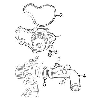 Chrysler OE - Cooling - Water Pump